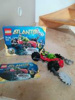 Lego Atlantis diepzee bodemvoertuig, Ensemble complet, Lego, Utilisé, Enlèvement ou Envoi