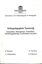 E. Brouckaert  e.a., Orthopedagogisch Teamwerk...', Boeken, Studieboeken en Cursussen, Ophalen of Verzenden, Hoger Onderwijs, Zo goed als nieuw