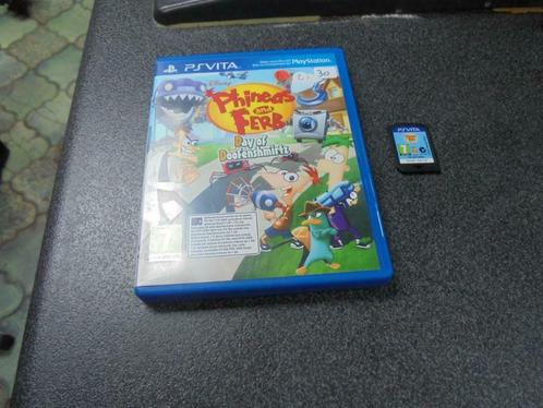 PS Vita Disney Phineas and Ferb Day of .. (orig), Consoles de jeu & Jeux vidéo, Jeux | Sony PlayStation Vita, Utilisé, 1 joueur
