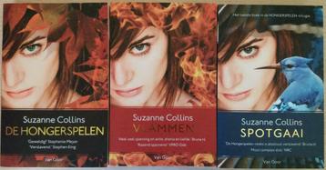 De Hongerspelen, Vlammen & Spotgaai, Suzanne Collins beschikbaar voor biedingen