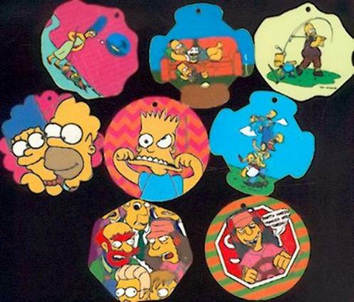 Simpsons Croky cap's (flippo) x 66 van 1996-'97, Collections, Cinéma & Télévision, Neuf, TV, Envoi