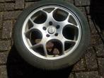 4 aluminium velgen Titanium 17 inch, Auto-onderdelen, Banden en Velgen, Ophalen, Gebruikt, Banden en Velgen, 17 inch