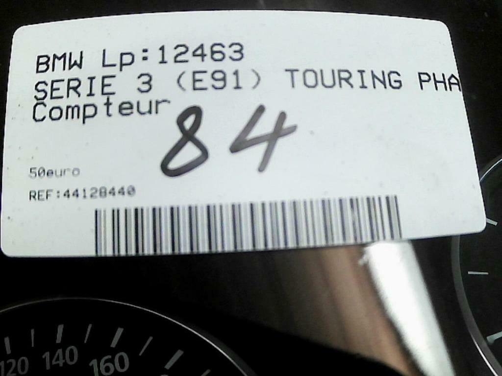Compteur BMW serie3 (E91) 2.0D 90kw 2005-2008 9122602-01(84), Autos : Pièces & Accessoires, Autres pièces automobiles, Enlèvement ou Envoi