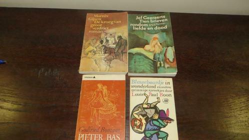 VIER GROTE VLAAMSE SCHRIJVERS IN 1 PAKKET voor  1 PRIJS, Boeken, Literatuur, Gelezen, Ophalen of Verzenden