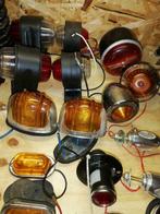 Oude lampen verlichting spiegels claxons, Motoren, Ophalen, Gebruikt