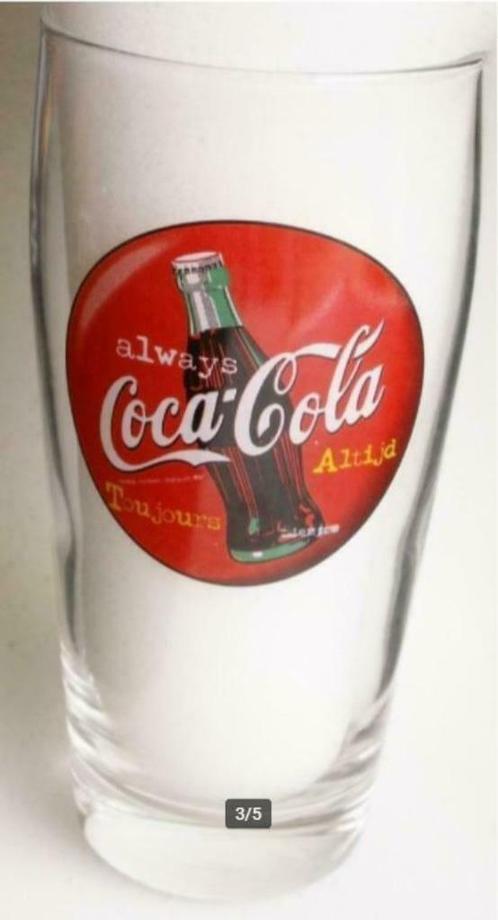 Coca Cola glazen Luminarc (meertalig), Verzamelen, Glas en Drinkglazen, Nieuw, Frisdrankglas, Ophalen of Verzenden