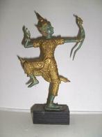 Beeld Brons man met boog, Ophalen of Verzenden