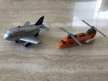Modelvliegtuig + modelhelicopter, Enlèvement ou Envoi, Utilisé