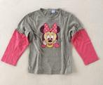 t-shirt fille manches longues Disney Minnie Mouse 104 110, Fille, Chemise ou À manches longues, Utilisé, Disney