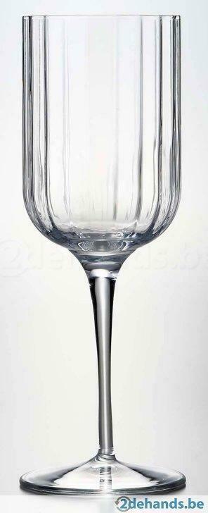 Luigi Bormioli 11284/01 doos met 4 glazen 7,7 x 7,7 x 22 cm, Huis en Inrichting, Keuken | Servies, Nieuw, Glas of Glazen, Ophalen of Verzenden