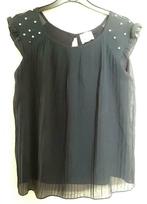 Blouse Terra Di Sienna bleu T.M, Kleding | Dames, Sans, Ophalen of Verzenden, Zo goed als nieuw, Blauw