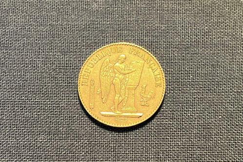 Pièce d'or 20 Francs Génie, IIIè République, Dupré, Postzegels en Munten, Munten | Europa | Euromunten, Setje, Overige waardes