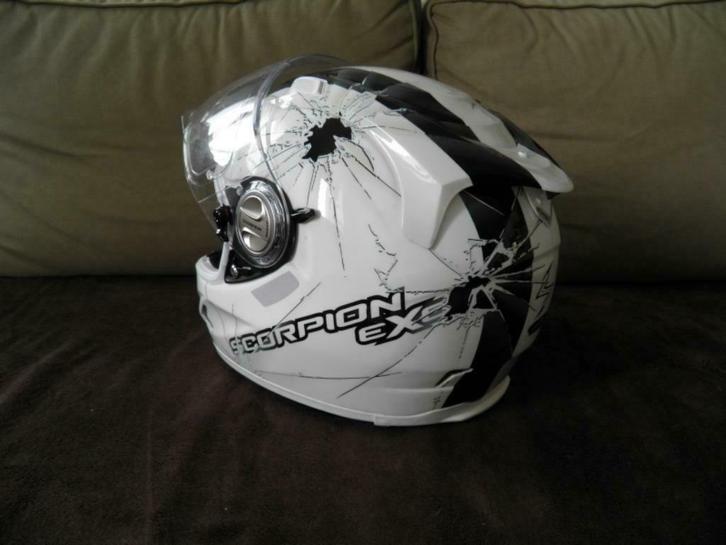 Motorhelm Scorpion Exo1000, Motoren, Kleding | Motorhelmen, Integraalhelm, M, Tweedehands, Ophalen