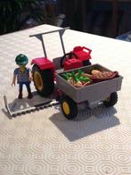 2x playmobil traktor + transportband, Kinderen en Baby's, Speelgoed | Playmobil, Complete set, Zo goed als nieuw, Ophalen