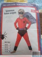 Carnaval verkleedpakje "spinnenman" - Maat 134/140, Ophalen, Gebruikt