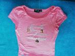 Roze T shirt JBC maat 128 K3, Meisje, Gebruikt, Ophalen of Verzenden, Shirt of Longsleeve