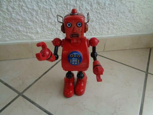 Déco Robot rouge mécanique. Vintage, Antiquités & Art, Curiosités & Brocante, Enlèvement ou Envoi
