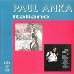Paul Anka Italiano ''Zeldzame Italiano cd''popcorn, Italiano cd''popcorn, Ophalen of Verzenden, Zo goed als nieuw