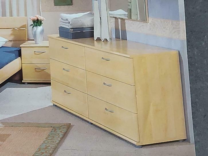 Commode voor slaapkamer, Huis en Inrichting, Kasten | Kleerkasten, Gebruikt, Minder dan 100 cm, 150 tot 200 cm, 25 tot 50 cm, Met lade(s)