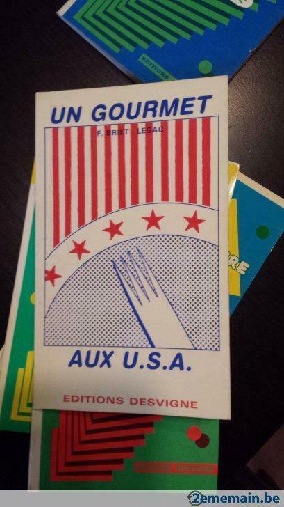 vocabulaire culinaire horeca aux USA. Un gourmet aux USA., Boeken, Woordenboeken, Nieuw
