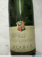 Bouteille de vin Tokay Pinot Gris 1994 Alsace, Pleine, France, Enlèvement ou Envoi, Vin blanc