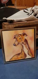 Schilderij op canvas Greyhound ten voordele van Ace Charity, Verzenden