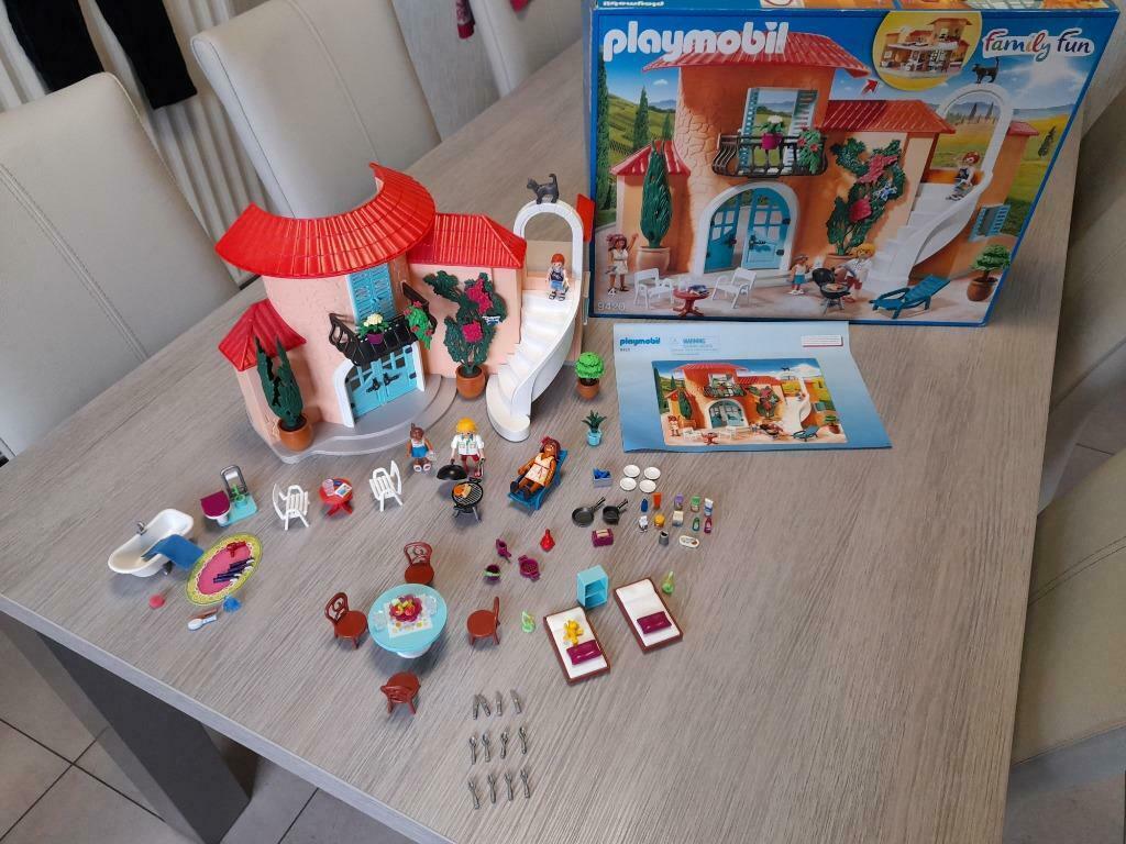 Moet stel je voor Beginner ② PLAYMOBIL Family Fun Vakantievilla 9420 — Jouets | Playmobil — 2ememain