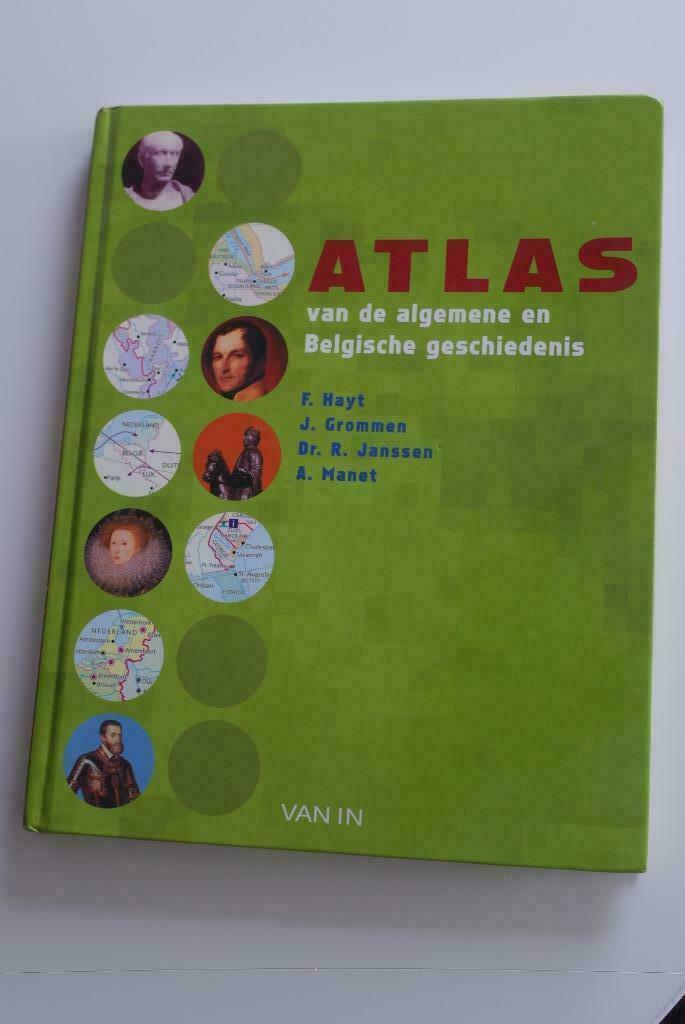 atlas van de algemene en Belgische geschiedenis van F Hayt, Ophalen of Verzenden, Gelezen
