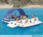 Opblaasbaar Drijvend Sunshade Relax Eiland . 6-Persoons!!!, Watersport en Boten, Motorboten en Motorjachten, Nieuw, 6 tot 9 meter