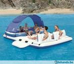 Opblaasbaar Drijvend Sunshade Relax Eiland . 6-Persoons!!!, Watersport en Boten, Motorboten en Motorjachten, Nieuw, 6 tot 9 meter