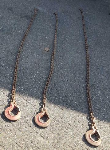 3x sleep ketting met inkorthaken jdt germany beschikbaar voor biedingen
