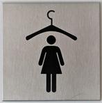Pictogramme, plaque signalétique « vestiaire DAMES », Overige plaatsen, Ophalen of Verzenden, Nieuw zonder verpakking, Inrichting