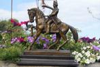 le salut de Napoléon en bronze signé sur socle en marbre, Bronze, Enlèvement ou Envoi