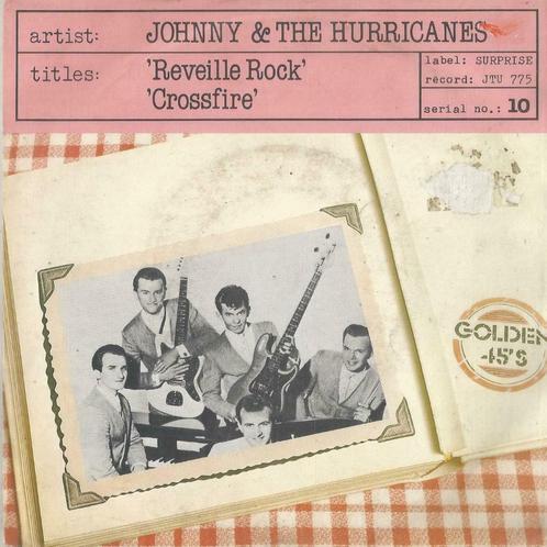 Johnny & The Hurricanes – Reveille rock / Crossfire - Single, CD & DVD, Vinyles Singles, Single, Pop, 7 pouces, Enlèvement ou Envoi