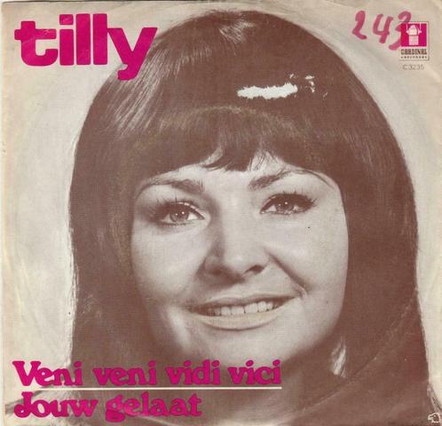 45T: Tilly: Veni veni vidi vici, CD & DVD, Vinyles | Néerlandophone, Autres formats, Enlèvement ou Envoi