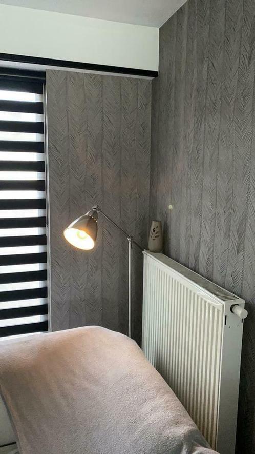 Industriële vloerlamp in Nieuwstraat, Huis en Inrichting, Lampen | Vloerlampen, Zo goed als nieuw, Ophalen of Verzenden