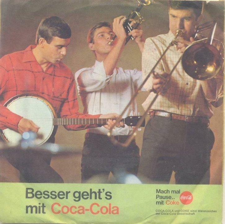 The German Bonds - Besser geht’s mit Coca-Cola – Single, Cd's en Dvd's, Vinyl | Overige Vinyl, Gebruikt, Overige formaten, Ophalen of Verzenden