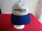 Casquette beige/bleue. Marque: "Mobilux". "Vintage"., Enlèvement ou Envoi, Comme neuf, "Mobilux, Casquette