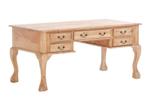 Exclusief Mahonie Houten Bureau - Mahonie Bureau. Nieuw!, Huis en Inrichting, Ophalen of Verzenden, Nieuw