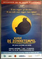 affiche - Musical - Kuifje De Zonnetempel - 40x60, Diensten en Vakmensen, Muzikanten, Artiesten en Dj's