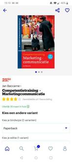Marketing - communicatie, Ophalen of Verzenden, Gelezen, Jan baccarne