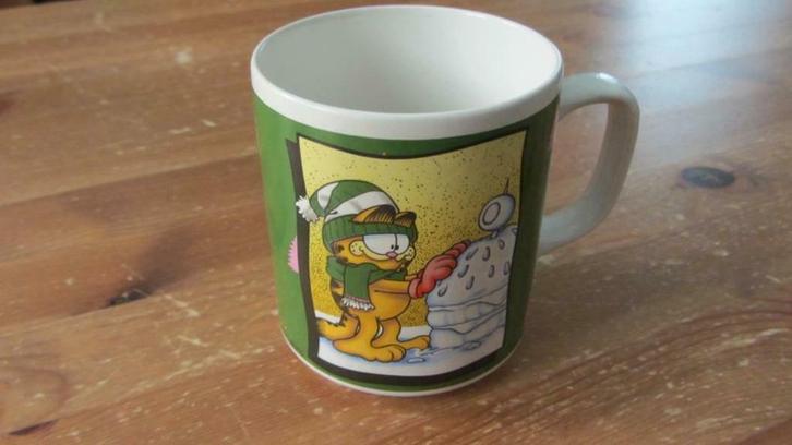 Mug Garfield vintage, Maison & Meubles, Cuisine | Vaisselle, Utilisé, Tasse(s) et/ou soucoupe(s), Enlèvement ou Envoi