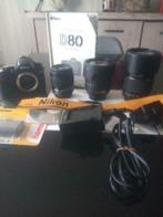 Zooms en diverse Nikon d80 camera onderdelen