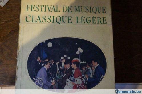 Coffret 33 tours "Festival de musique classique légère", Cd's en Dvd's, Vinyl | Klassiek, Ophalen of Verzenden