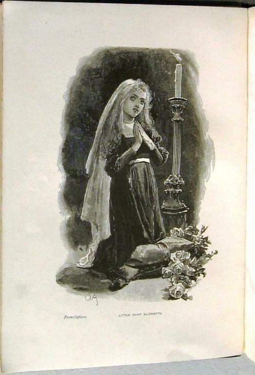 Little Saint Elizabeth 1891 Brunett, Antiquités & Art, Antiquités | Livres & Manuscrits, Enlèvement ou Envoi