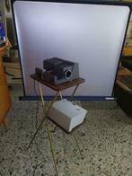 Vintage diaprojector set, Utilisé, Enlèvement ou Envoi