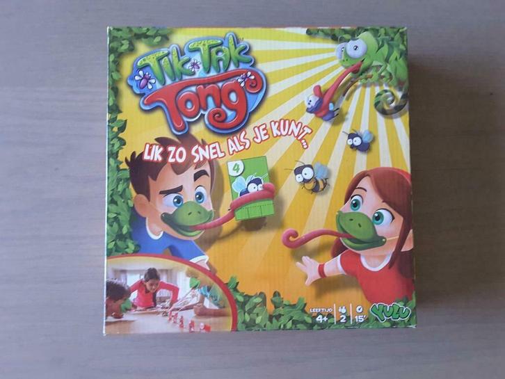 Tik Tak Tong : Lik zo snel als je kunt..Yulu spel, Kinderen en Baby's, Speelgoed | Educatief en Creatief, Nieuw, Ophalen of Verzenden