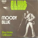 Elvis Presley – Moody blue / She thinks I still care, Cd's en Dvd's, Gebruikt, 7 inch, Single, Ophalen of Verzenden