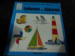 [965]boek : tekenen en kleuren een preschool-tekenboek, Hobby en Vrije tijd, Knutselen, Ophalen of Verzenden