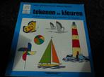 [965]boek : tekenen en kleuren een preschool-tekenboek, Ophalen of Verzenden